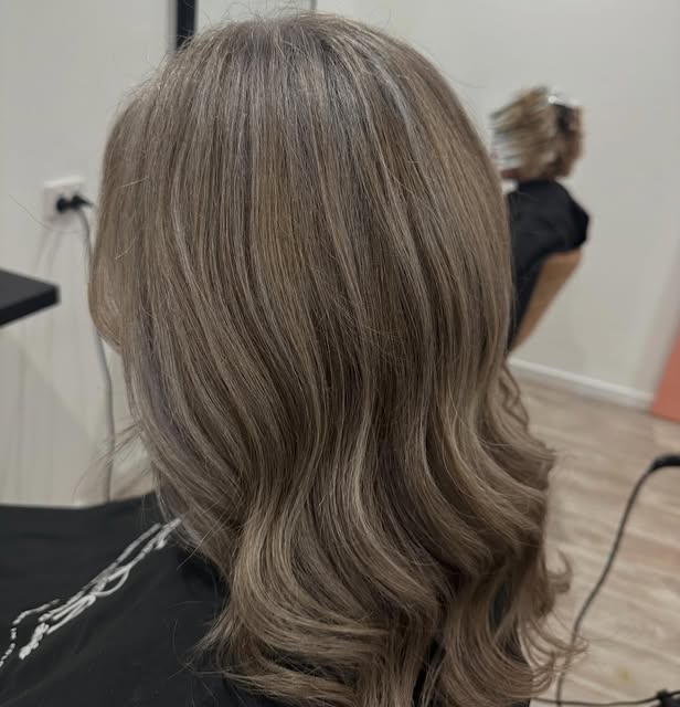 Soft grey blending